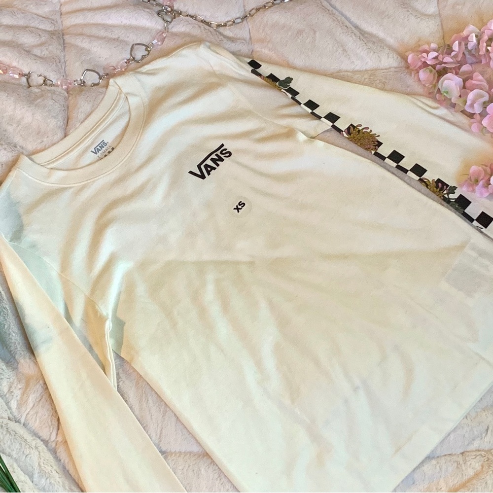 VANS long sleeve skater tee
